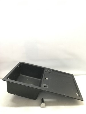 BLANCO METRA 45 S | Granitspuele aus SILGRANIT schwarz 