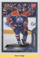 2016-17 Upper Deck Compendium Blue Jujhar Khaira #690 READ l1s