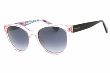 KATE SPADE NATHALIE/G/S 035J 9O Sunglasses Pink Frame Dark Grey Lenses 55mm