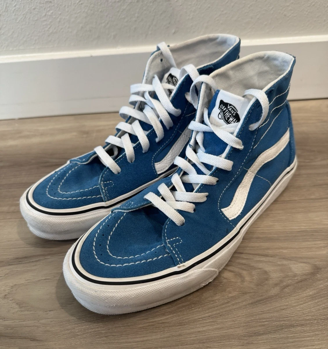 VANS Sk8-Hi Blue for Sale | Authenticity Guaranteed | eBay