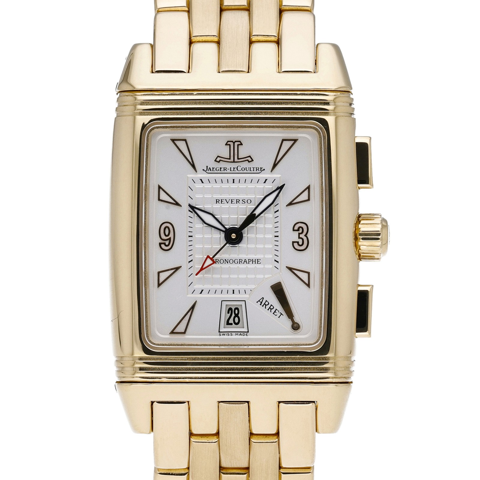 Jaeger-Lecoultre Reverso 295.1.59 with 29mm x 43mm 18ct Yellow Gold case and ...