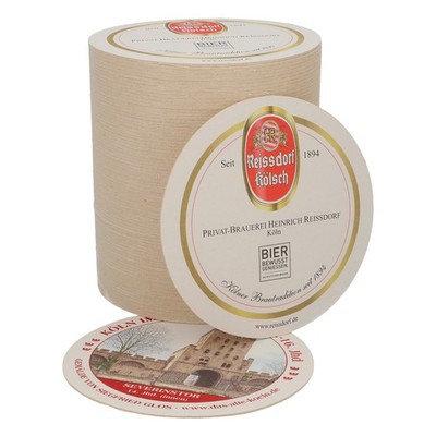 80x Reissdorf Bier Bierdeckel Untersetzer ''Köln im Mittelalter'' Severinstor