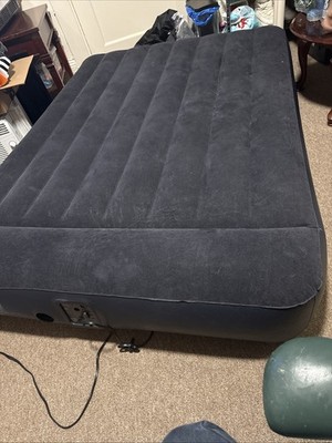 Colchon Inflable De Aire Levantado 18'' Cama Queen Size Con Bomba Incorporada New
