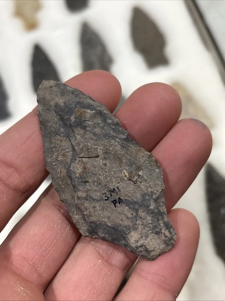 16 GUARANTEED Authentic Arrowheads Native American Points Artifacts PA Lot - Image 4 of 4