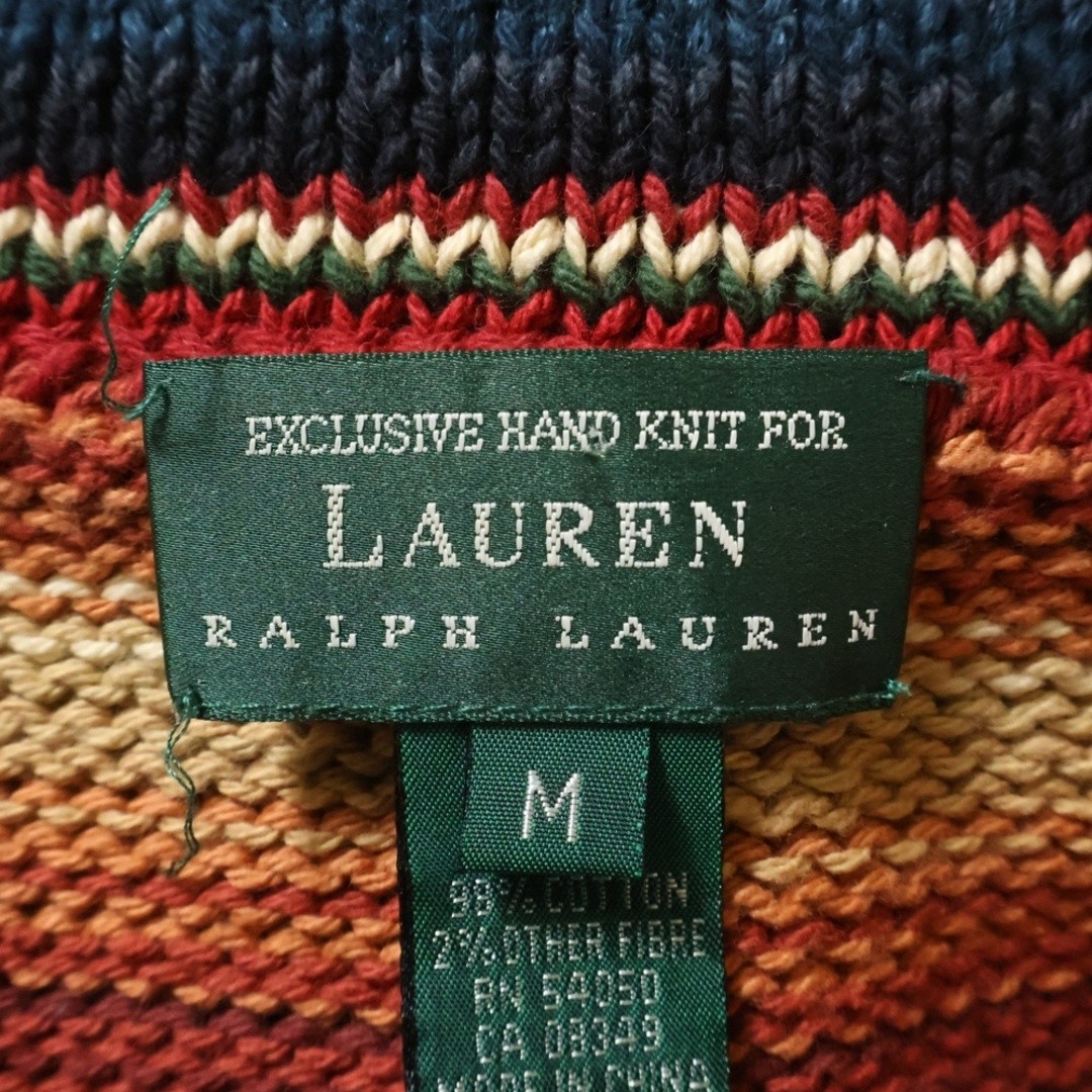 LAUREN RALPH Native Pattern Concho Button Shawl C… - image 7