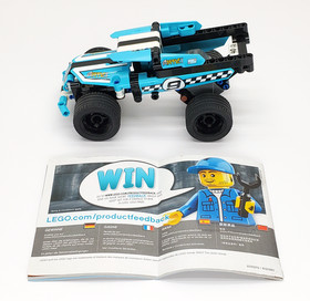 LEGO Technic Vehicle Lot - 42059 Stunt Truck + 42073 BASH + 42091 Police Pursuit