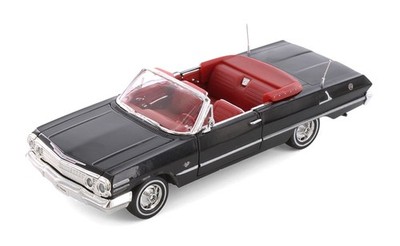 1963 Chevrolet Impala Convertible 1/24 Scale Diecast Model Welly
