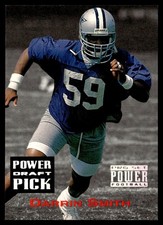 1993 Pro Set Power Draft Picks Darrin Smith Dallas Cowboys #PDP60
