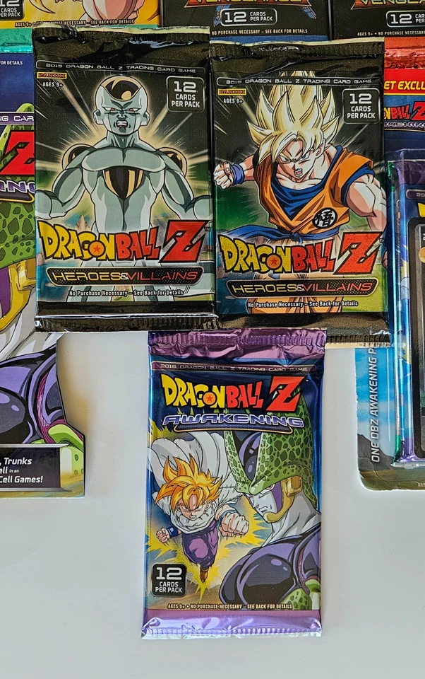 Dragon Ball Z Pack Lote Sellado de Fábrica NUEVO Mazo de Inicio Booster Promo Cartas DBZ Foto 4 de 4