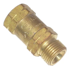 ESAB 639211 Acetylene or LP Regulator Check Valve 9/16-18 LH Thread B Size