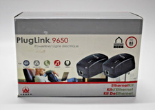 PlugLink 9650 Ethernet Adapter Asoka Powerline PL9650-ETH White