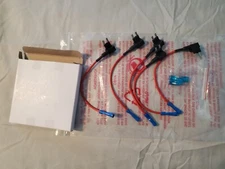 5 Pack Mini Fuse Tap Add-A-Circuit Holder 12V Car Adapter with 15A Fuses