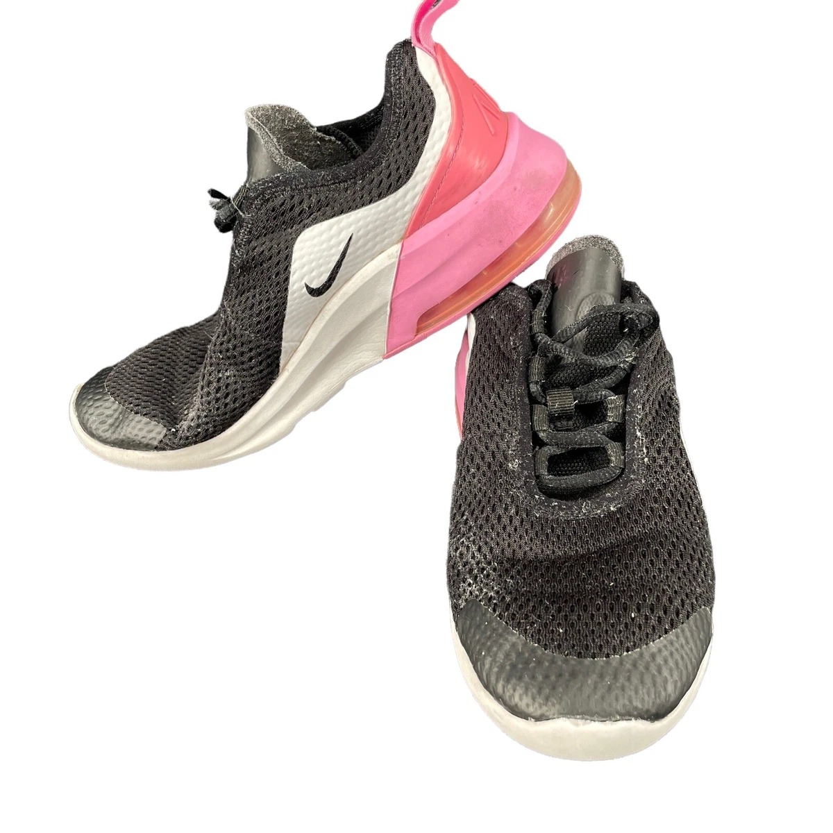 Nike Air Max Motion 2 Running 6.5 youth or Women s 8.5 Black Pink