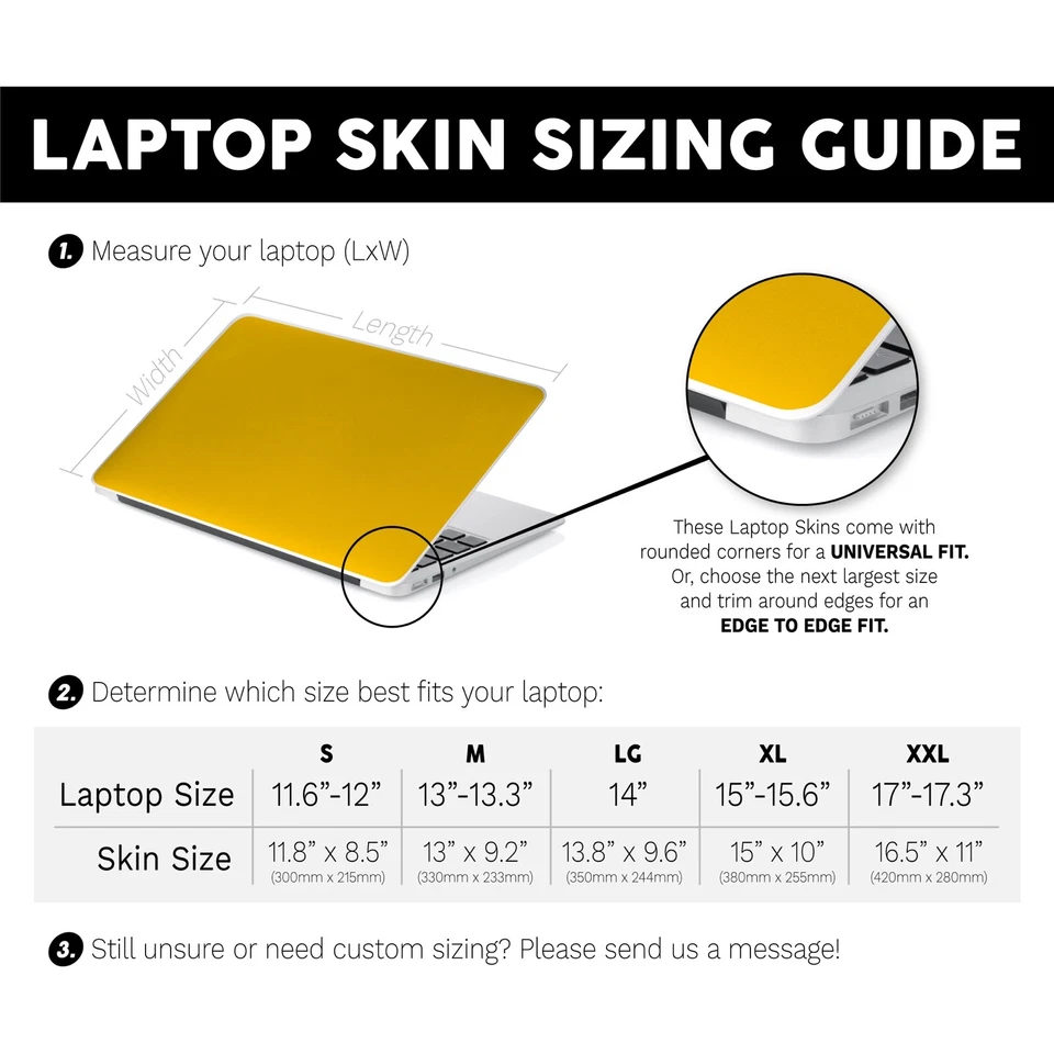 Laptop Skin Universal Comp Skin Decal Sticker / Choose Your Laptop Skin Style! - Image 4 of 4