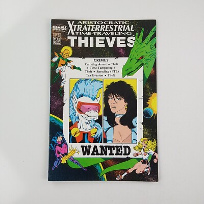 Aristocratic Xtraterrestrial Time-Traveling Thieves #1 (1987 Comics Interview)