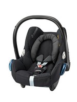 Maxi-cosi Cabriofix Group 0+ Car Seat - Black Raven Maxi-cosi Cabriofix Group 0+ Car Seat - Black Raven