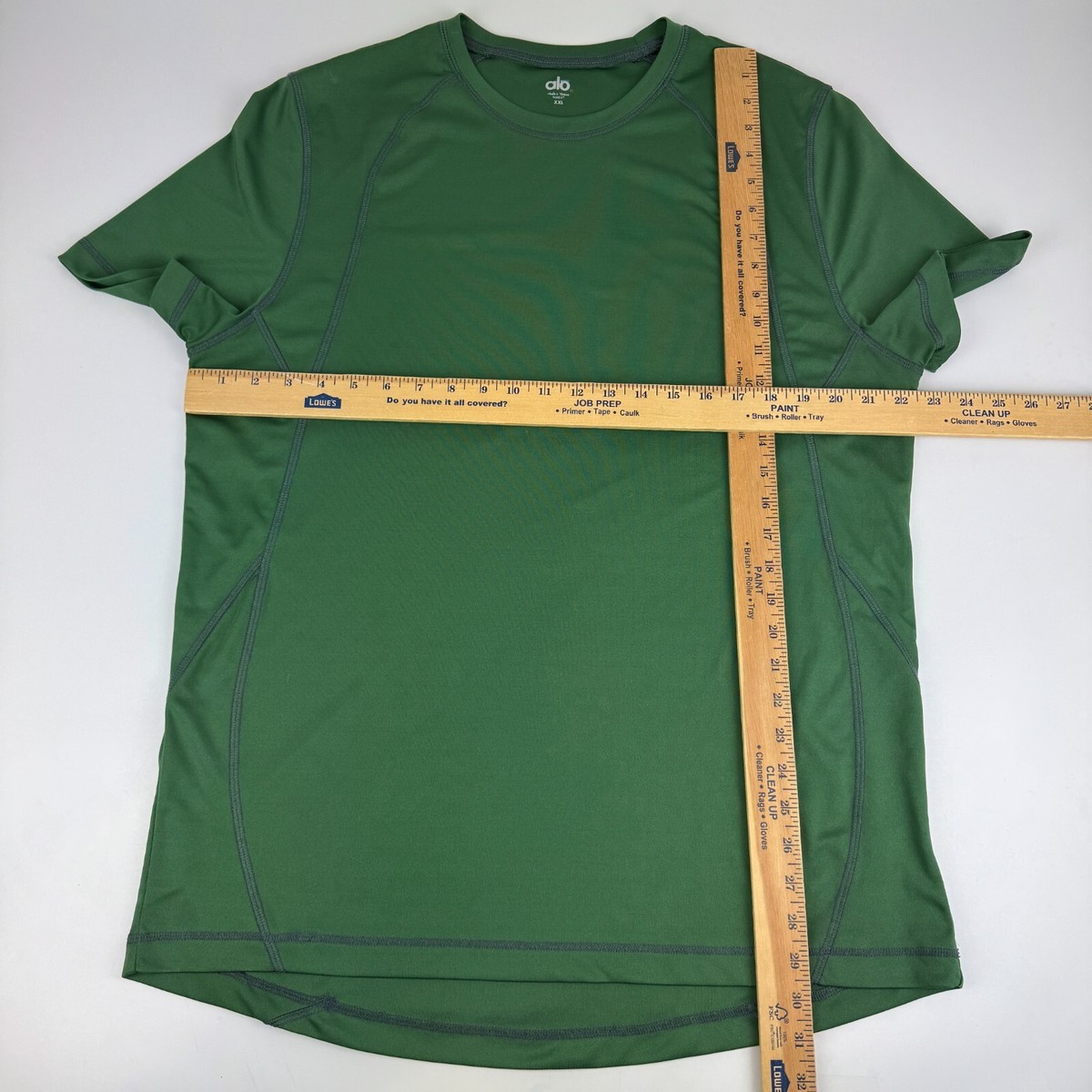 Alo Yoga Mens Size 2XL T-Shirt Performance Workout Gym Green | eBay