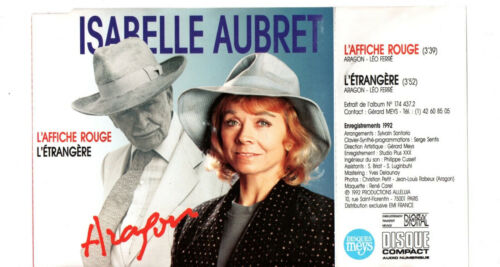 Isabelle Aubret  Aragon CD - Afbeelding 1 van 1