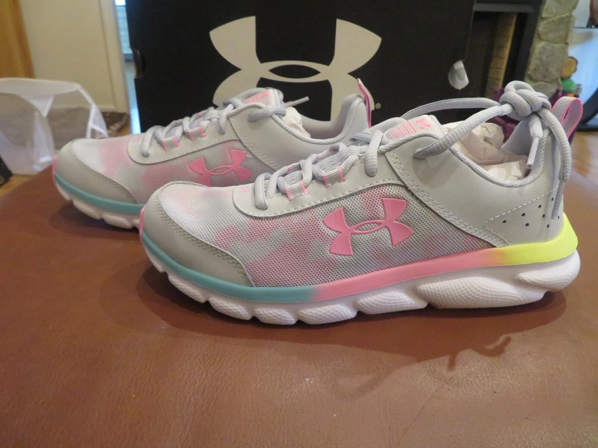 Girls under on sale armour tennis shoes