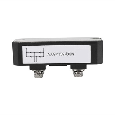 1pc Black Single Phase Diode Bridge Rectifier 150A Amp High Power 1600V