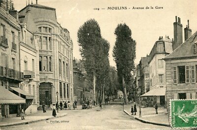 Karte MOULINS Avenue de la Gare