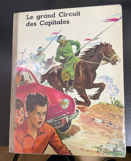 CHOCOLAT MENIER BILDALBUM LE GRAND CIRCUIT DES CAPITALES VON 1957 48 SEITEN