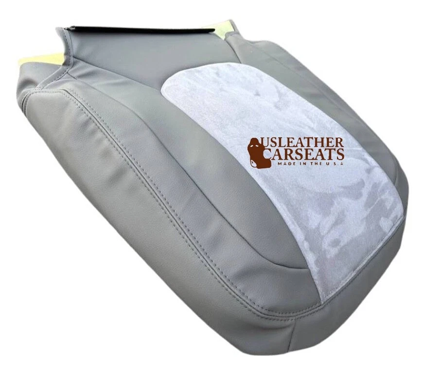 2004 Для Dodge Ram 1500 3500 водитель Lean назад синтетическая кожа сиденье чехол серо-коричневый - Изображение 2 из 4