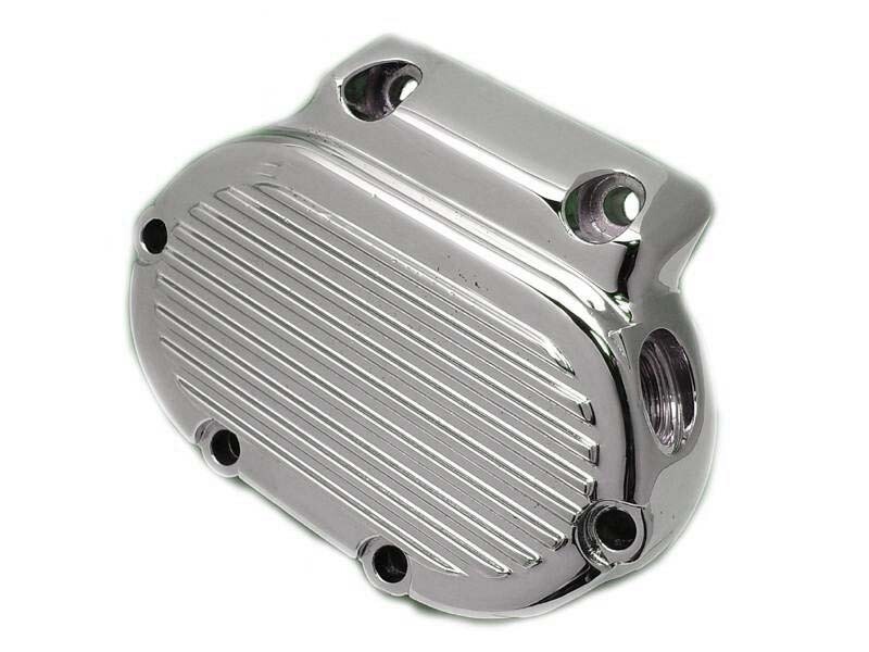 FXRサイドカバー　右側用　アルミカバー Chrome Transmission Side Cover for Harley 5-Speed FXR 1987-1994