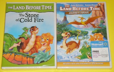 Kid DVD Lot - The Land Before Time 7 & Journey of the Brave (New)