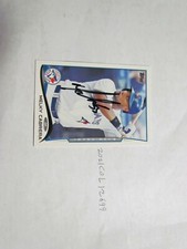 2014 Topps Melky Cabrera Signed Baseball Card Beckett Pre-Certified 2