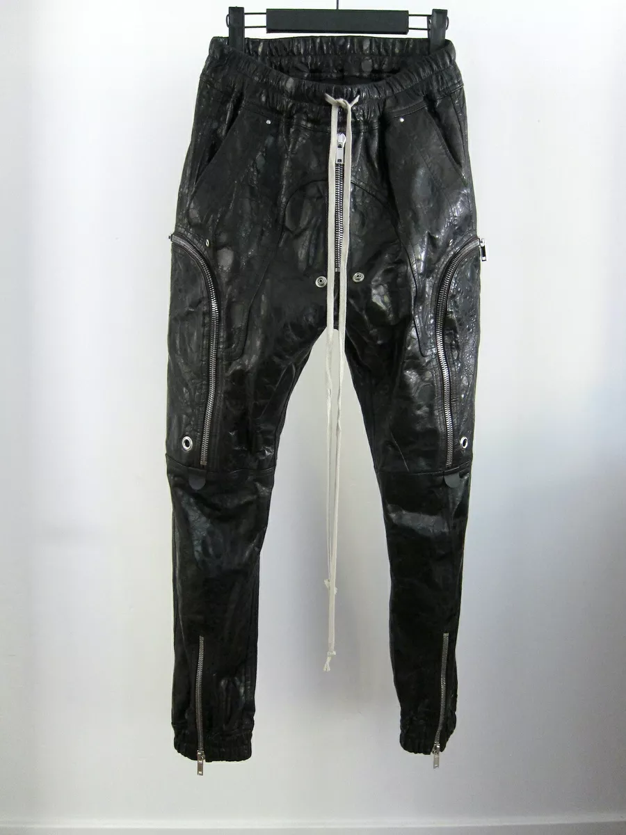 NWT* RICK OWENS UNISEX PERFORMA LEATHER TECUATL BAUHAUS CARGO