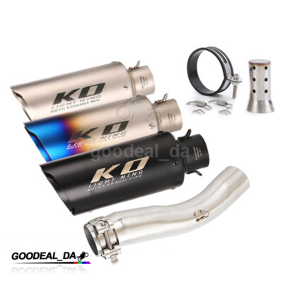 For Suzuki GSXR 750 600 2008-2010 Exhaust Middle Pipe