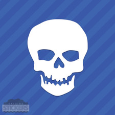 Classic Skull Vinyl Decal Sticker