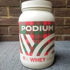 Podium Nutrition Whey Protein Isolate Powder Gingerbread 2 lbs Protein Powder 