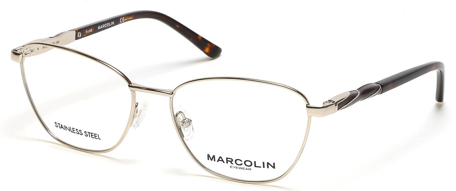 Оправа для очков Marcolin Eyewear MA5024 032 Золотисто-металлическая оптическая 51-16-140 5024