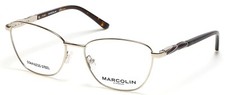 Marcolin Eyewear MA5024 032 Gold Metal Optical Eyeglasses Frame 53-16-140 5024