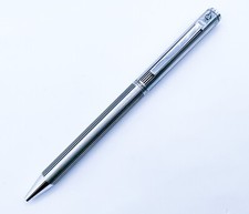 Vintage Pilot Hi-tecpoint Etched Stripe Rare Rollerball Pen Twist Funtional