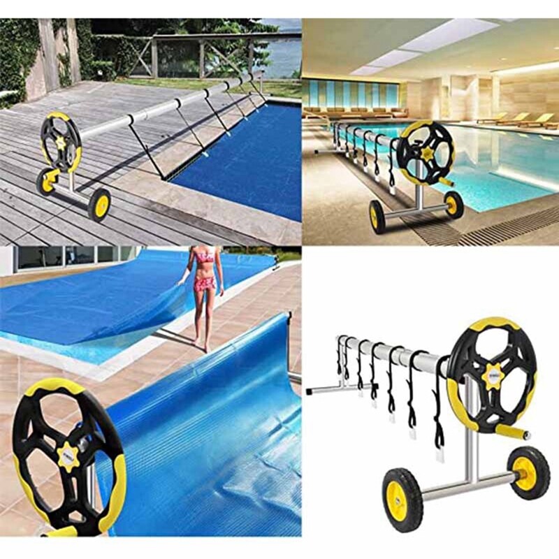 Pool Ruler Solar Cover Reel Attachment Kit Pool Cover Tightening Straps