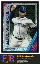 2020 Bowman Mega Box #ROYF-JD Justin Dunn Mariners  Rookie of the Year Favorites