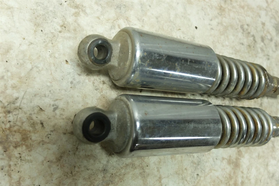 74 Amortiguadores traseros derecho izquierdo honda cb 200 t cb200t Foto 4 de 4