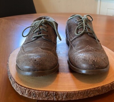 Calvin Klein distressed wingtip derby shoe Men display picture 1