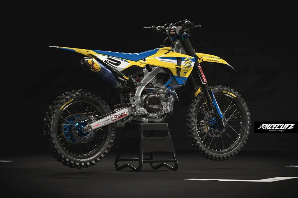 Graphic Kit Vinyl Wrap Decal motocross 2025+ Honda CRF 250 450 - Image 4 of 4