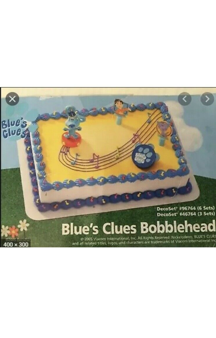 DecoPac Blues Clues Bobble Head cake decoraing kit / NEW | eBay