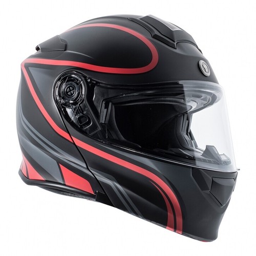 Casco de motocicleta TORC T28 abatible modular cara completa visera doble - DOT ECE 22.05 - Imagen 37 de 40