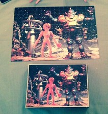 1977 Space Warriors Coloforms Outer Space Man Alien Puzzle Orbitron Cyclops B