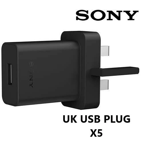 Упаковка из 5 адаптеров настенного зарядного устройства USB для Великобритании/iPhone и Samsung и Android для использования в Великобритании - Изображение 2 из 3