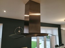 REDUCED PRICE!  electrolux LF1519X Island Cooker Hood 900mm by 600mm