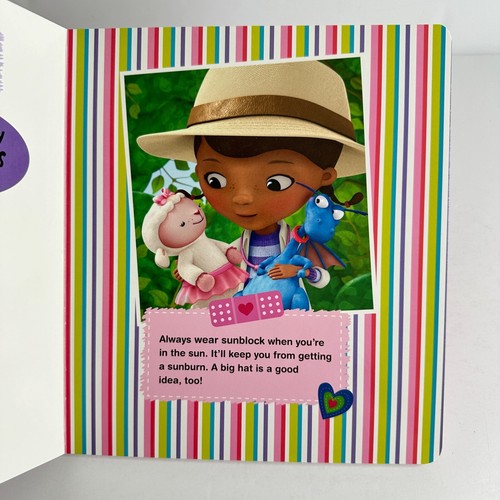 Doc McStuffins: Happy to be Health! book by Elizabeth Bennett (Board Book) - Picture 4 of 10