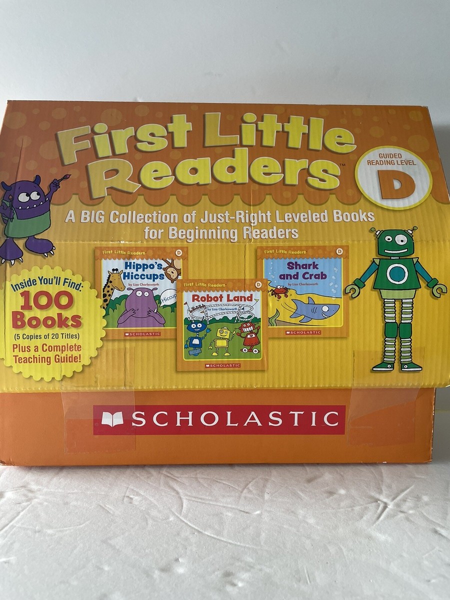 scholastic Toy first little readers 100 BOOKS (C,A-112) | eBay