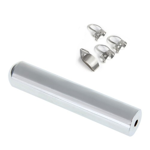 Lap & Pedal Steel Guitar Slide Stainless Tone Bar Stick & Guitar - Foto 10